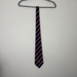Minnesota Twins Baseball Club Sports Necktie Blue Red Stripe 58.5” Long